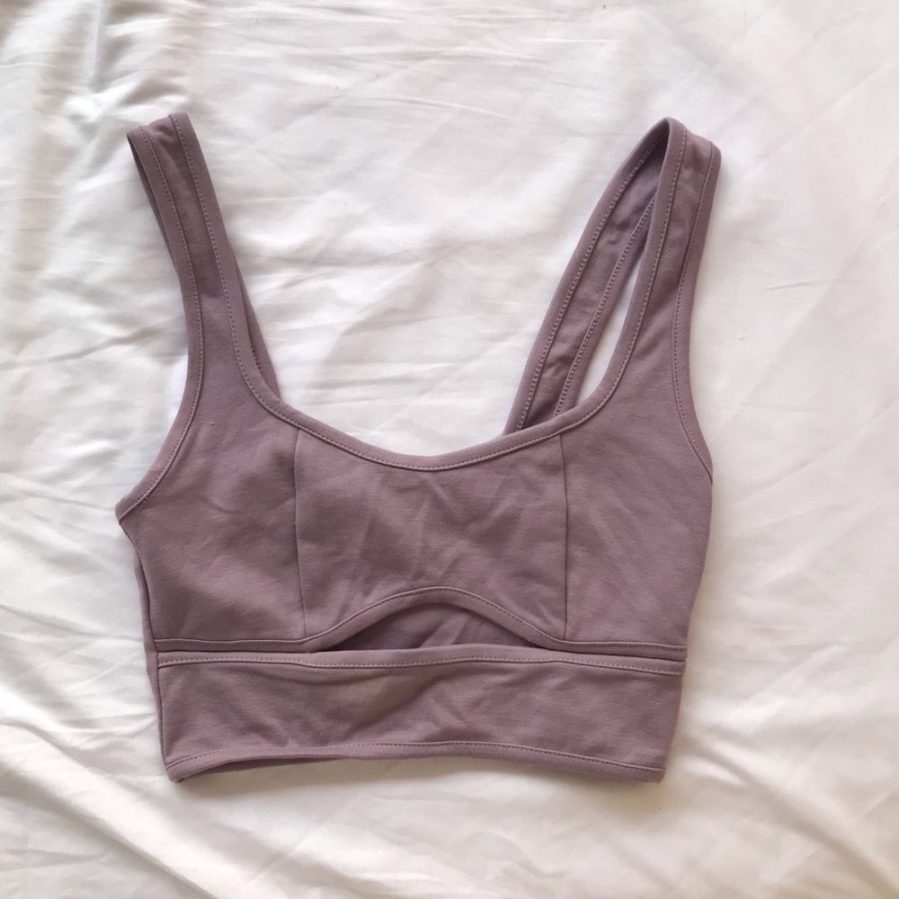 Urban Outfitters Lavender Crop Top